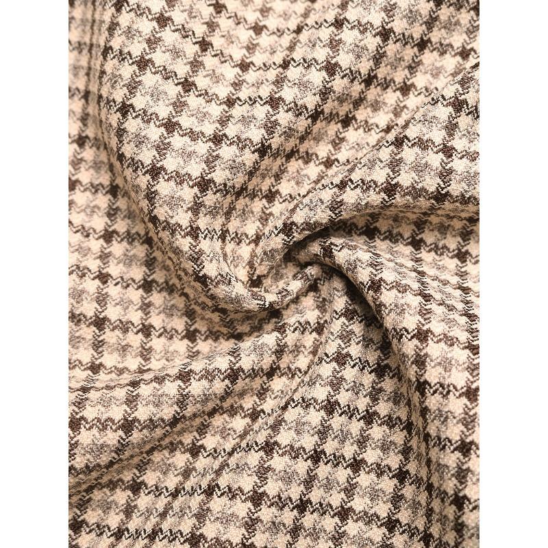 YYFS Dámská móda Ležérní Jednobarevný potisk Podzim Zima Dlouhý rukáv POLO Bundy a kabáty