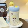 Shangqi Kids Insulated Straw Water Bottle