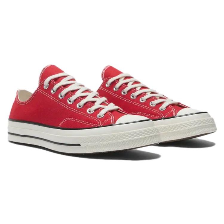 Converse 1970s Round Toe Comfortable Low Top Canvas Shoes Unisex Sneakers Red A10276C