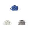 Street Style Pu Small Square Bag With Metal Studs For Daily Use