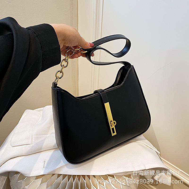 Spring popular shoulder bag, niche design, fashionable underarm bag, women's bag, 2025 new trendy foreign crossbody bag