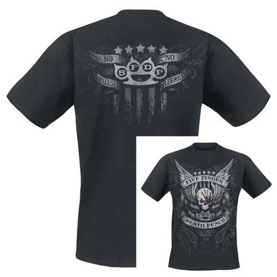 Seltenes Sommer-Five Finger Death Punch Grafik-Baumwoll-Bandshirt Unisex Sommer Kurzarm Mode Marke T-Shirt Luxus Lässig Vintage