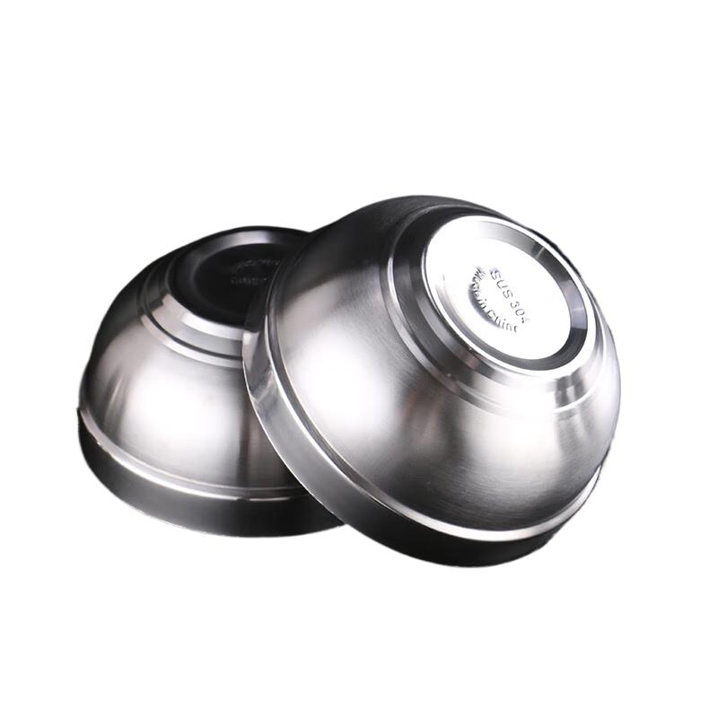 Lijia Double-Layer 304 Stainless Steel Kids Soup & Noodle Bowl with Lid