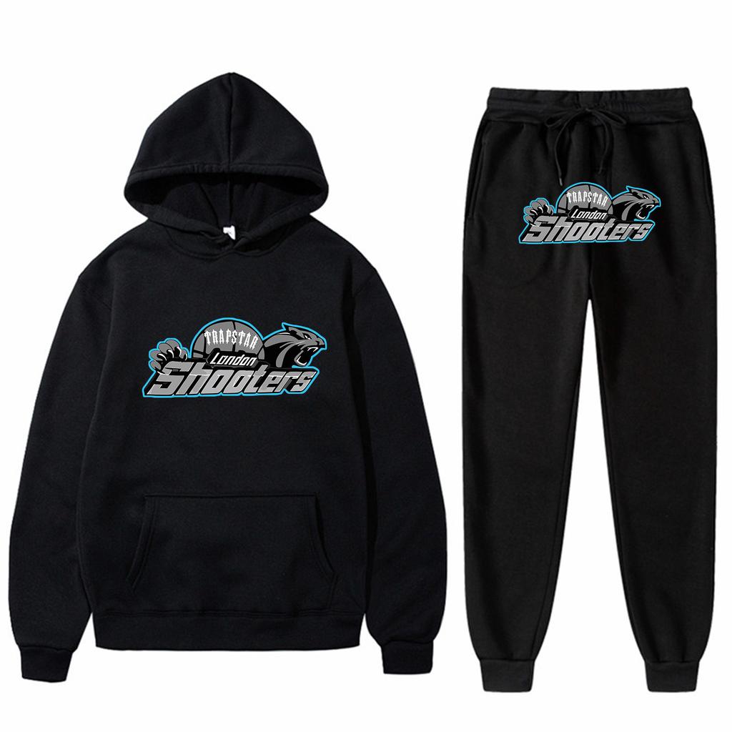 Kinder Plüsch Langarm Hose Lose Hoodie Bestickt Gedruckt Hoodie Set