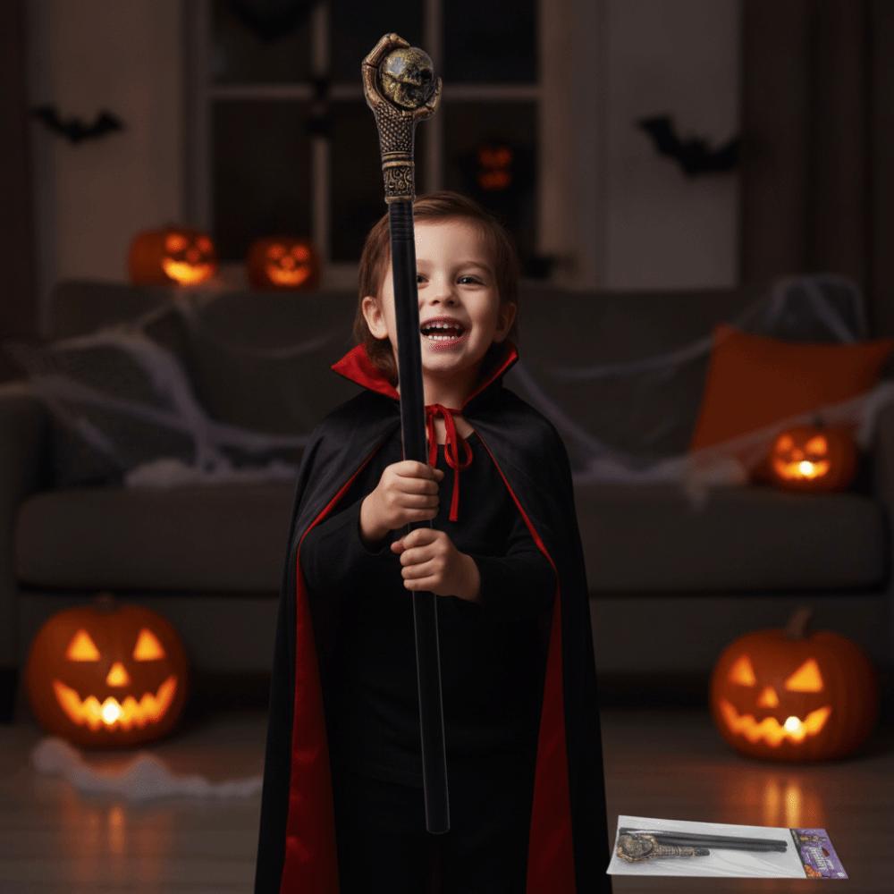 Plastic Halloween Scepter Role Play Kids Costume Cane Magician Pharaoh Claw Scepter  Party Props