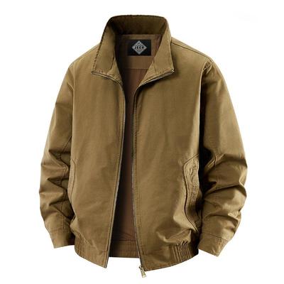 Men's Casual Large Lapel Workwear Jacket for Spring and Autumn, Style 2580
