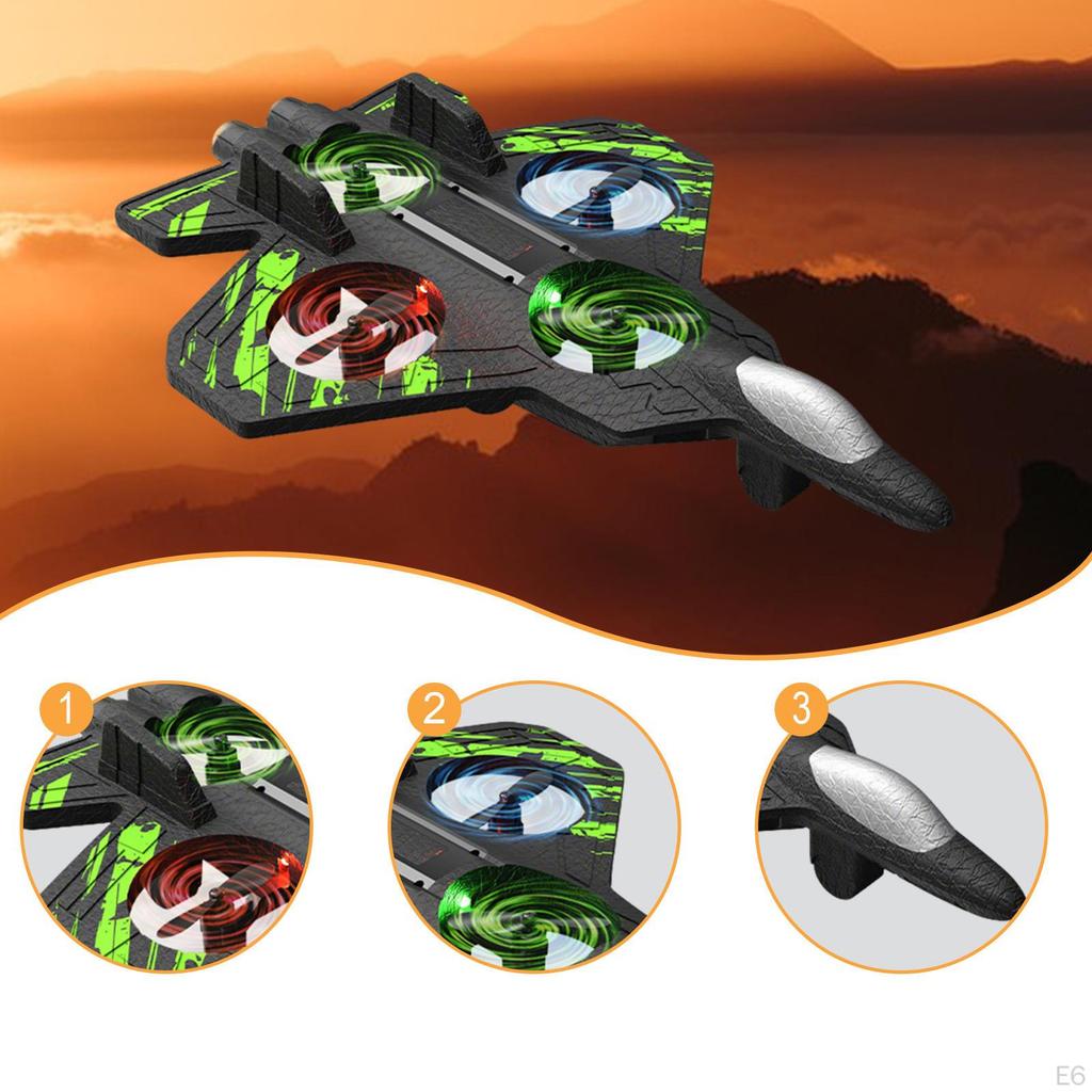 Foam Remote Control Airplane RC Speed,Easy to 360° Flip Aircraft Fighter Jet
