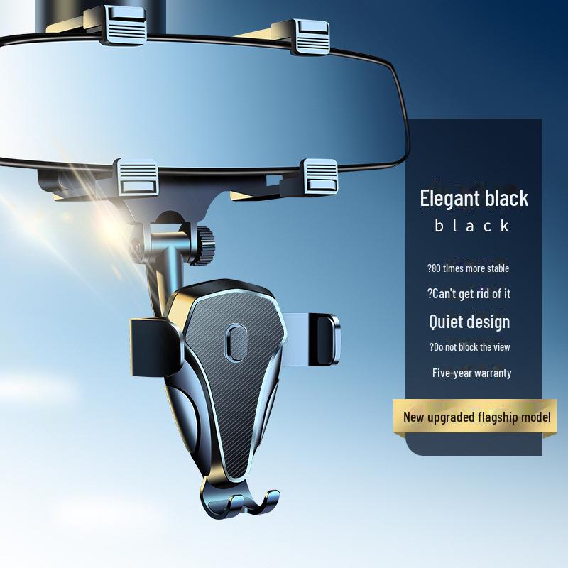 2025 Rearview Mirror Car Phone Holder with Navigation Support