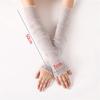 Sheer Mesh Arm Sleeves Sun Protection Gloves for Women