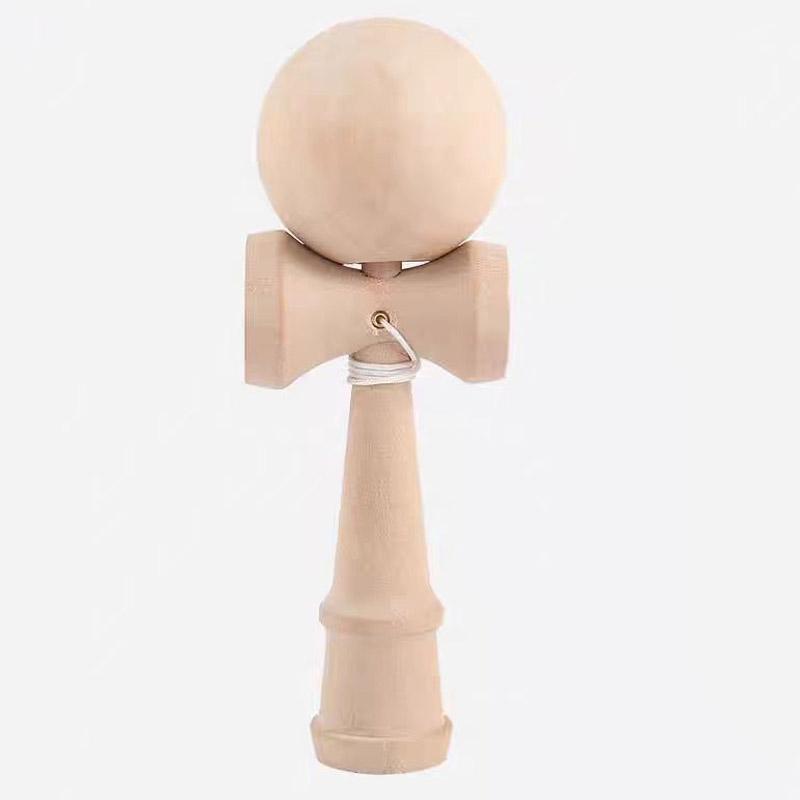 Dřevěná hračka s míčkem na meči Pohárek dovedností Tradiční Kendama Koordinace ruka-oko Venkovní hry Sport a volný čas Pro děti Dospělé