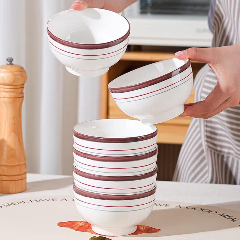 Tang Hui Hong Yun 6-Piece Ceramic Tea Set