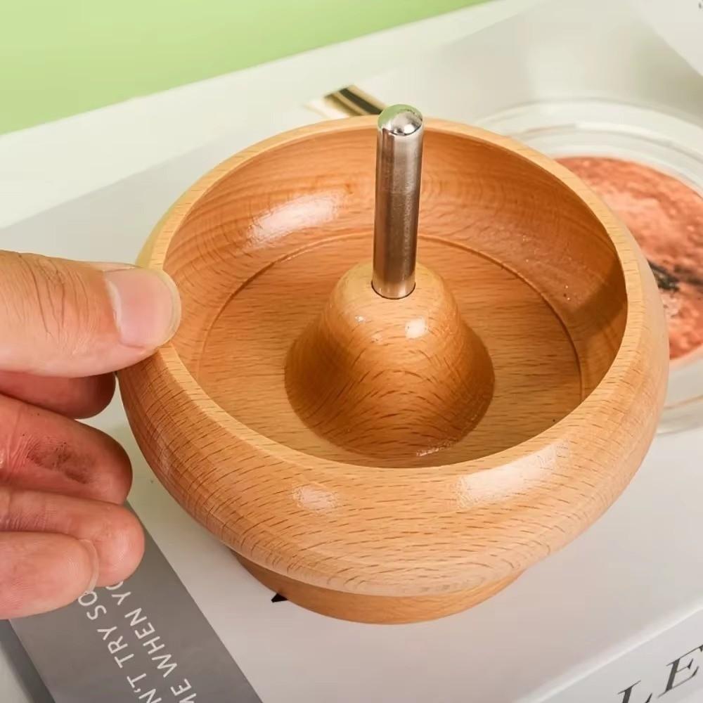 Velocità Automatica Elettrica Ciotola Rotante per Perline Caricatore per Perline in Legno Massiccio Filatore Creazione di Gioielli