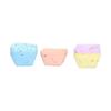 20Pcs Silicone Cupcake Mold Non Stick Reusable Baking Molds for Muffin Biscuits Cheese Cake