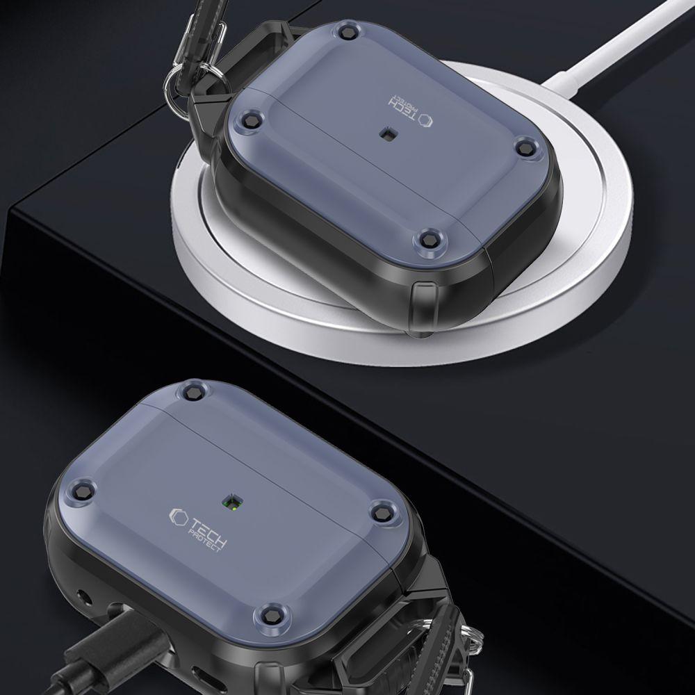 Tech-Protect Rough Hook Apple Airpods Pro 1 / 2 Steel Blue