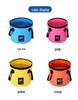 Foldable Portable Foot Bath Bucket for Outdoor and Travel - Easy Storage, Ideal for Camping, Picnic, and Fishing.
