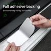 New 2026 Car Sticker 4Pcs Carbon Fiber Door Sticker Protector Car Threshold Strip Sticker for Ford Mustang 2024 2025 Anti-Kick T