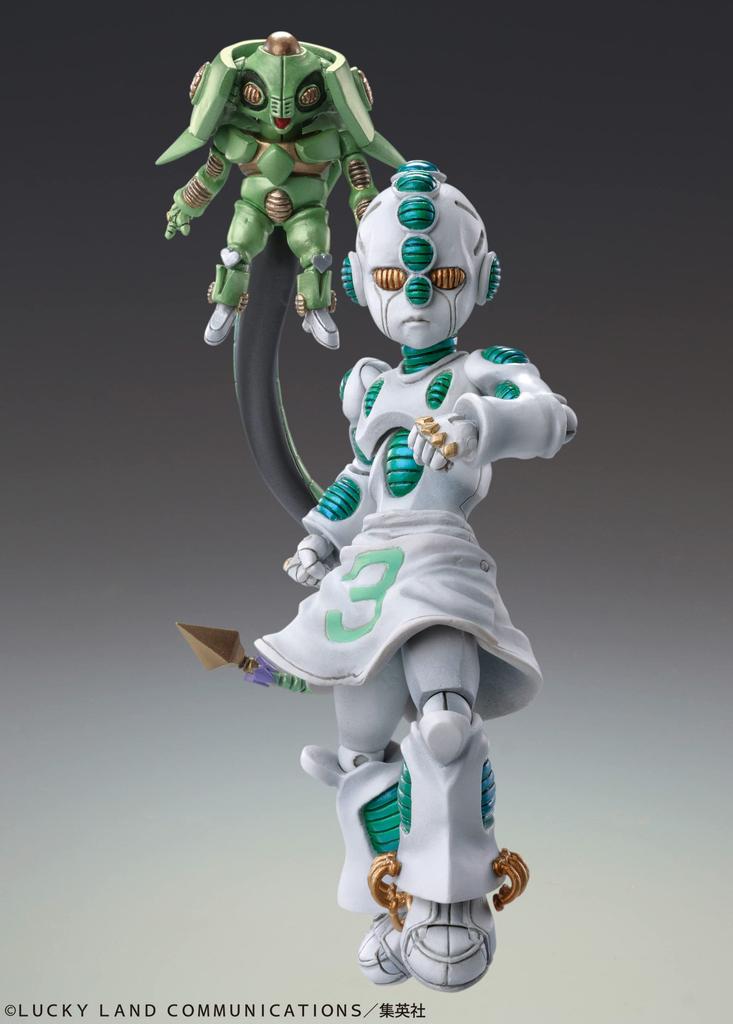 Super Action Statue "JoJo's Bizarre Adventure Part 4" "Ec (Act 2) & Ec (Act 3)" Approx. 85mm & Approx. 35mm PVC & ABS & Nylon Painted Movable Figure
