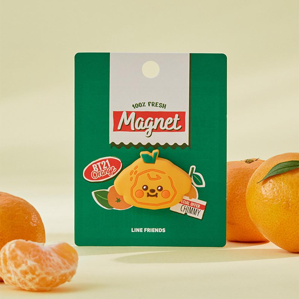 

BT21 CHIMMY Baby Orange Party Silicone Magnet