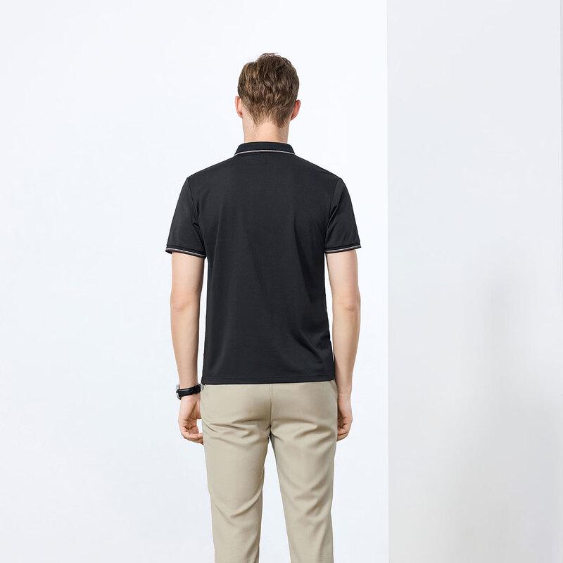 FORTEI Men's 7A Antibacterial Cooling Short Sleeve Polo T-Shirt