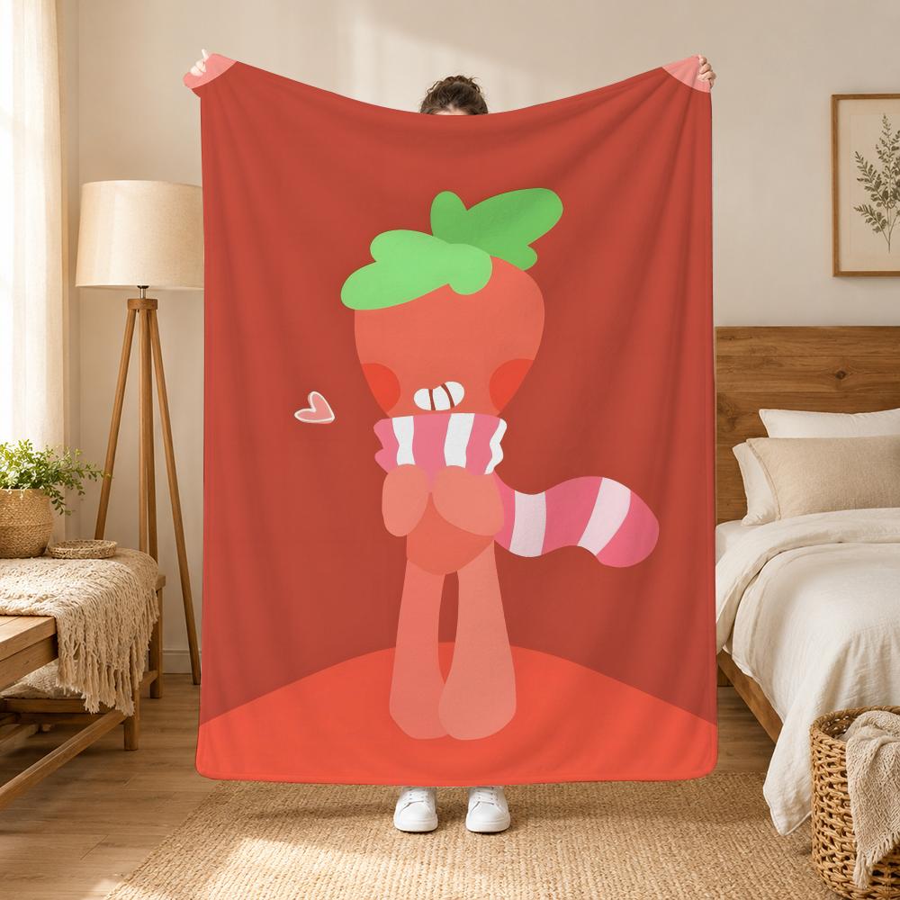 Dandys World Game Throw 240g flannel blanket, suitable for sofas, beds, offices,  exquisite gift blankets