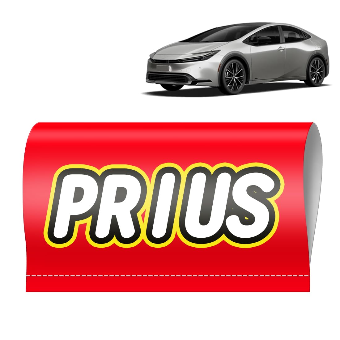 

OuTLife New Prius Decal Stickers for the 30 40 50 and 60 Series Redesigned for a unique enhanced and increased high strong and no Integrated design