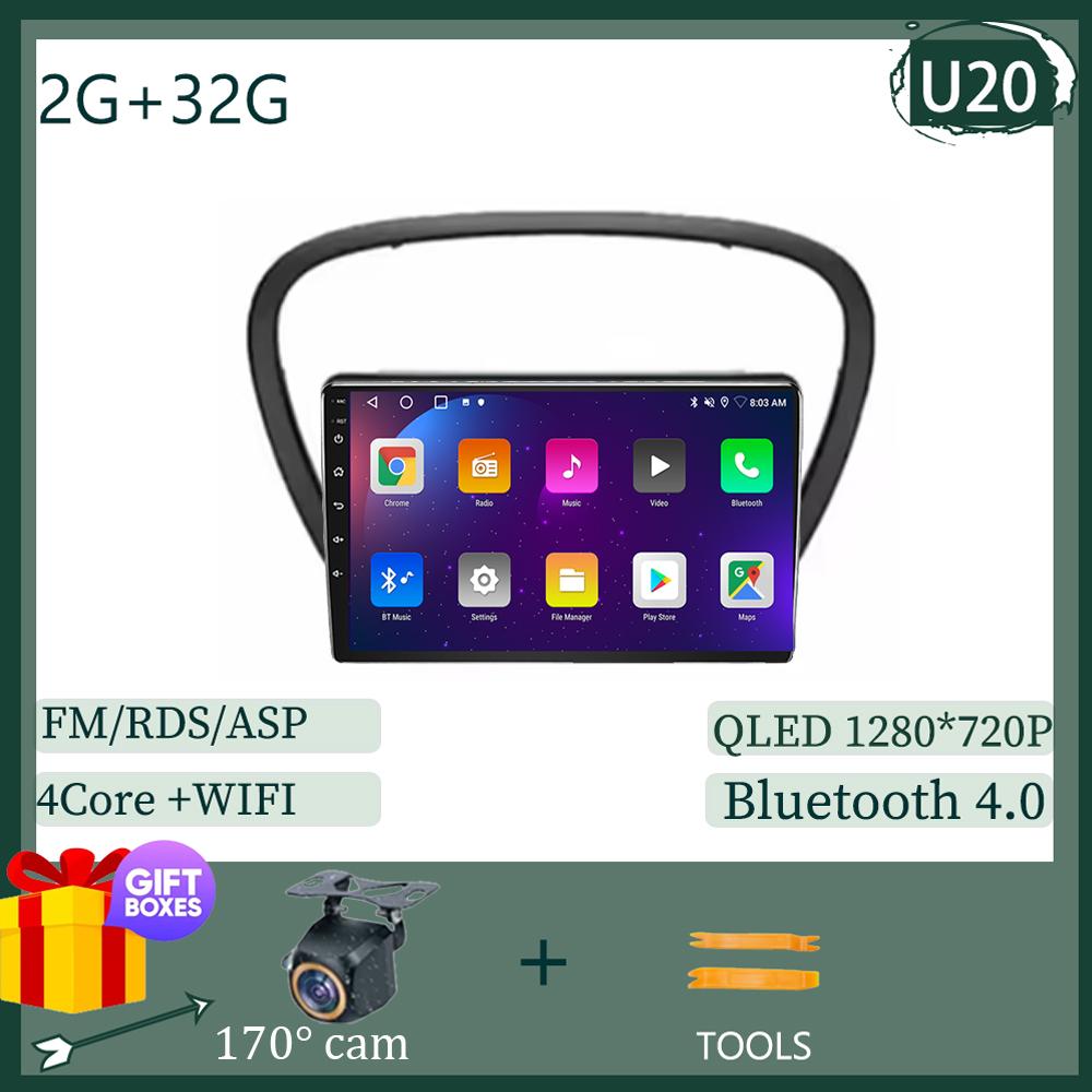 

Android 14 Video For Peugeot 607 2004-2010 Gps WIFI RDS BT Multimedia Car Minitor DSP Navigation 5G NO 2DIN DVD Wireless Carplay