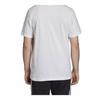 adidas Originals Trefoil Buchstabenlogo Rundhals-T-Shirt Herren Oberteile Weiß FM3789