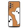 Leaves Fall Fox Pumpkin Case For Samsung Galaxy A24 A12 A14 A32 A50 A70 A20E A20S A10S A22 A30 A40 A34 A54 A42 A52 5G A72 Cover