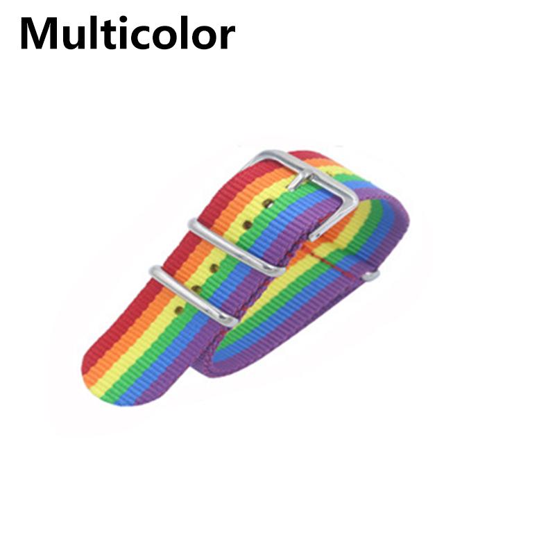 Hochwertiges Nylonband, 18 mm, 20 mm, 22 mm, Nato-Armee-Sport, gewebter Ersatz, DW-Leinen-Armband, Schnallengürtel