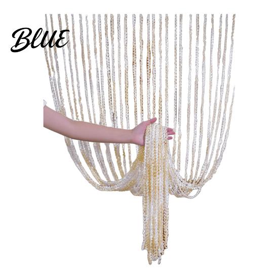 High-quality Door Curtain Decor Divider Wall Panel Decorative Tassel Spiral String Room Home Fringe Screen