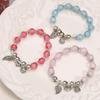 Glass Beads Floral Bracelet Jewelry Accessories for Girl Women