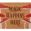 Something Different Magic Happens Here Mushroom Door Mat