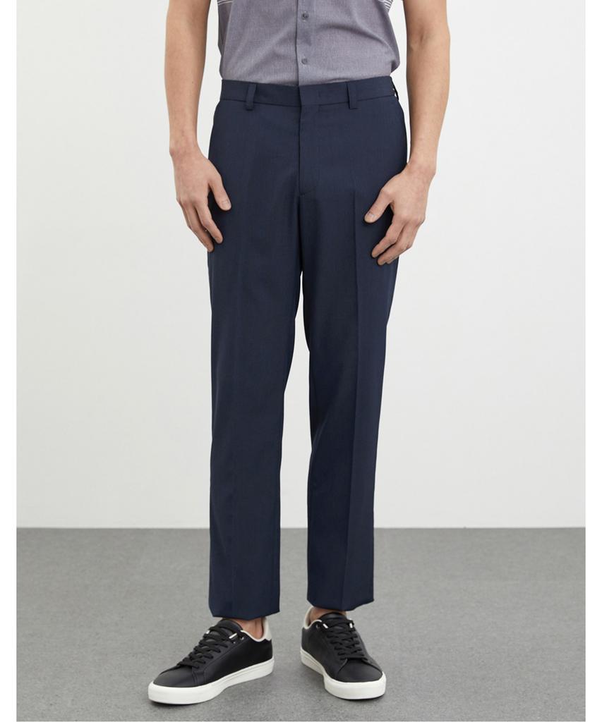 INDIAN Poly Seers Back Elastic Pants_Mitdl4M3331