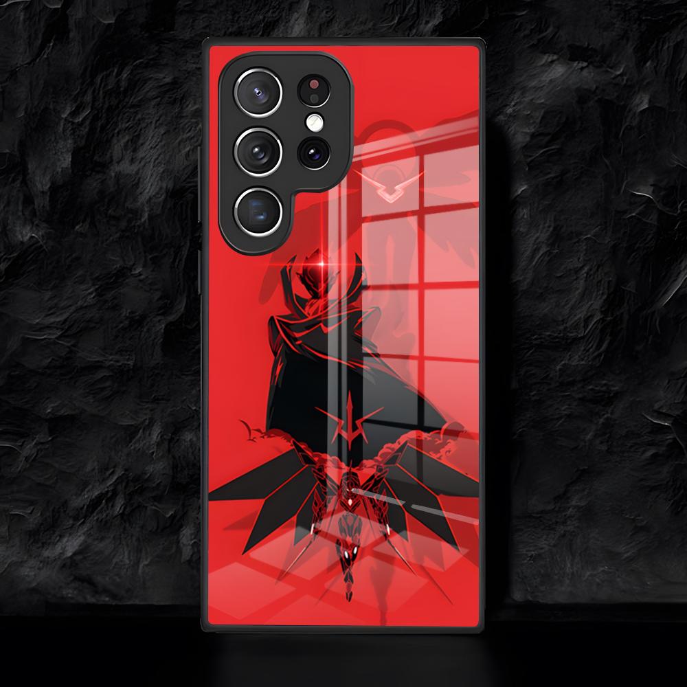 C-Code G-Geass Phone Case For Samsung S26 S25 Edge Ultra 24 23 22 21 Ultra Plus Fe A55 56 15 4G 5G Glass Cover