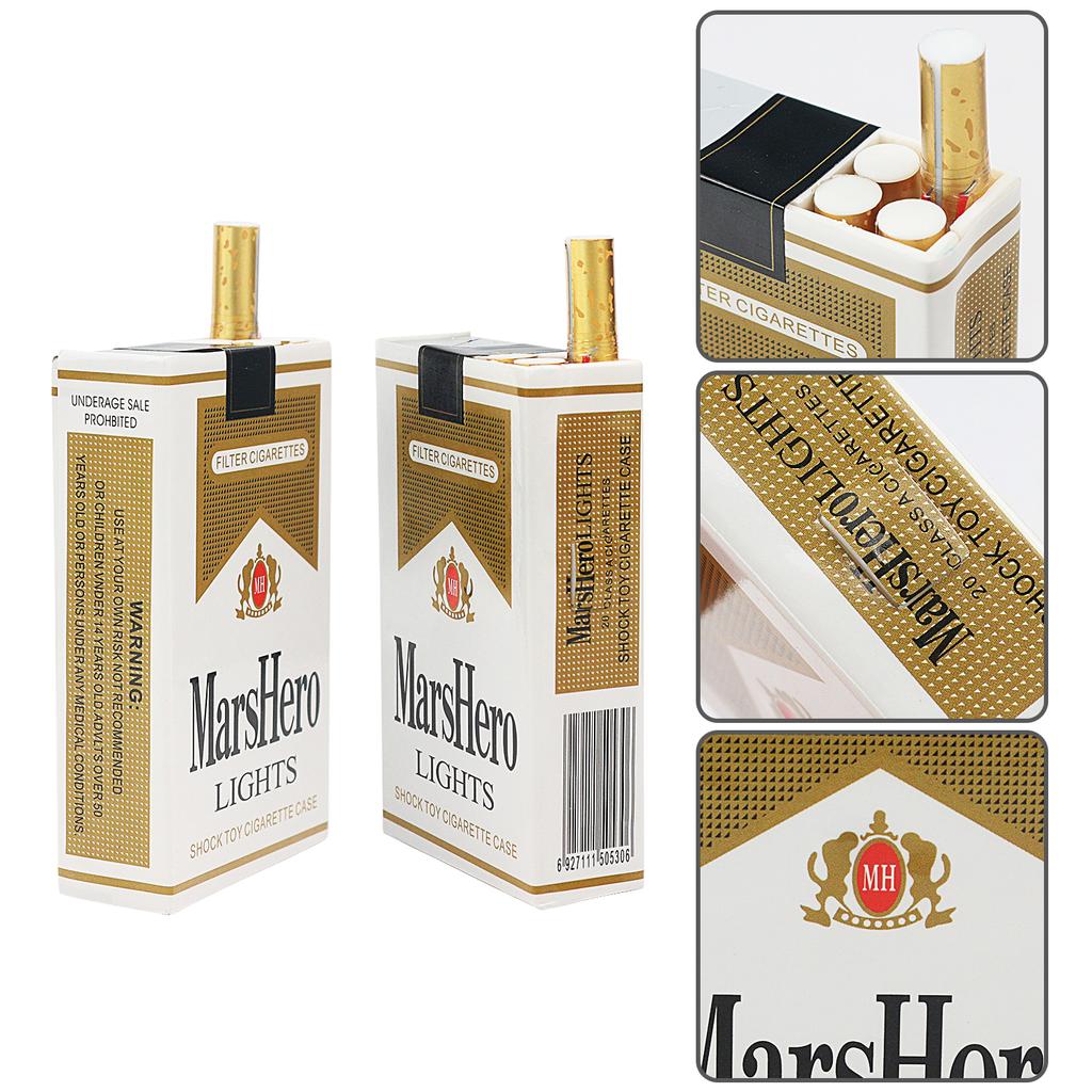 Electric toy electric cigarette box, new and unique creative prank props, can be played with during entertainment