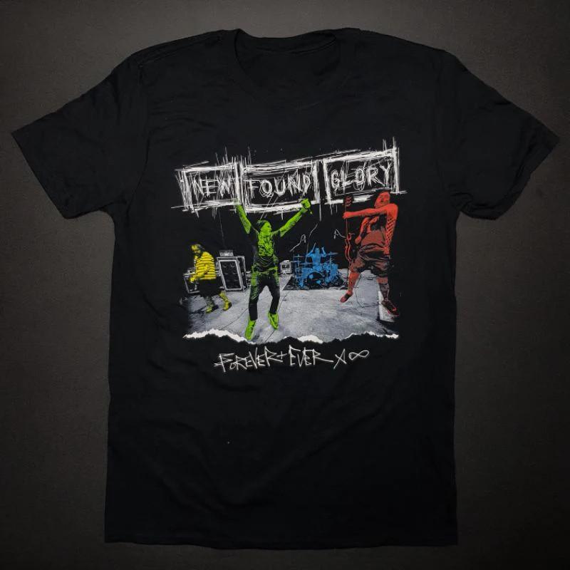 

New Found Glory Black T-Shirt Cotton Full Size Unisex Unisex T-Shirt XL