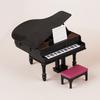 1PC Mini Grand Piano Dollhouse Simulation Upright Grand Piano Furniture Model Shooting Props Dollhouse Mini Piano Decoration