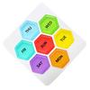 Weekly Medicine Organizer Plastic Portable Daily Capsules Container with 7 Individual Cases for Fish Oil Vitamins