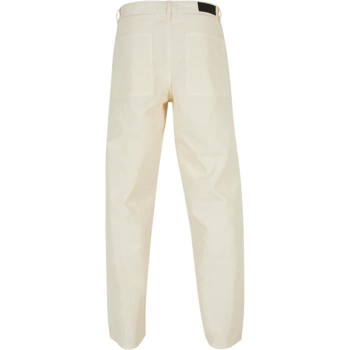 Pantalon toile Urban Classics - blanc