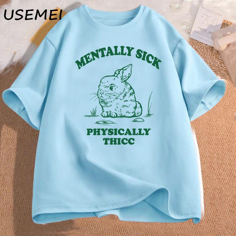 

Funny Unisextally Sick Physically Thicc Hamster Meme T Shirts Unisex Women ONeck Fashion Cotton Tshirt Summer Casual Oversized Tees 4XL