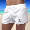 Summer Men's Beach Shorts Men's Three Quarter Shorts Beach Sports Quick Drying Casual Pants