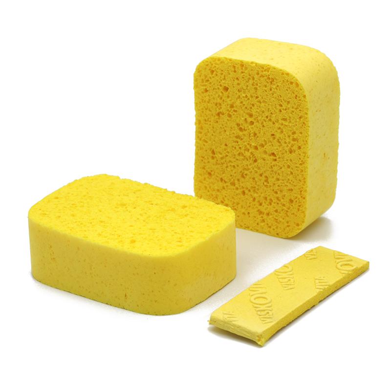 3Pcs Dental Porcelain Blow-Up Sponge Dentist Lab Materials Viscose Sponge Absorbent Cotton Technicians Tools
