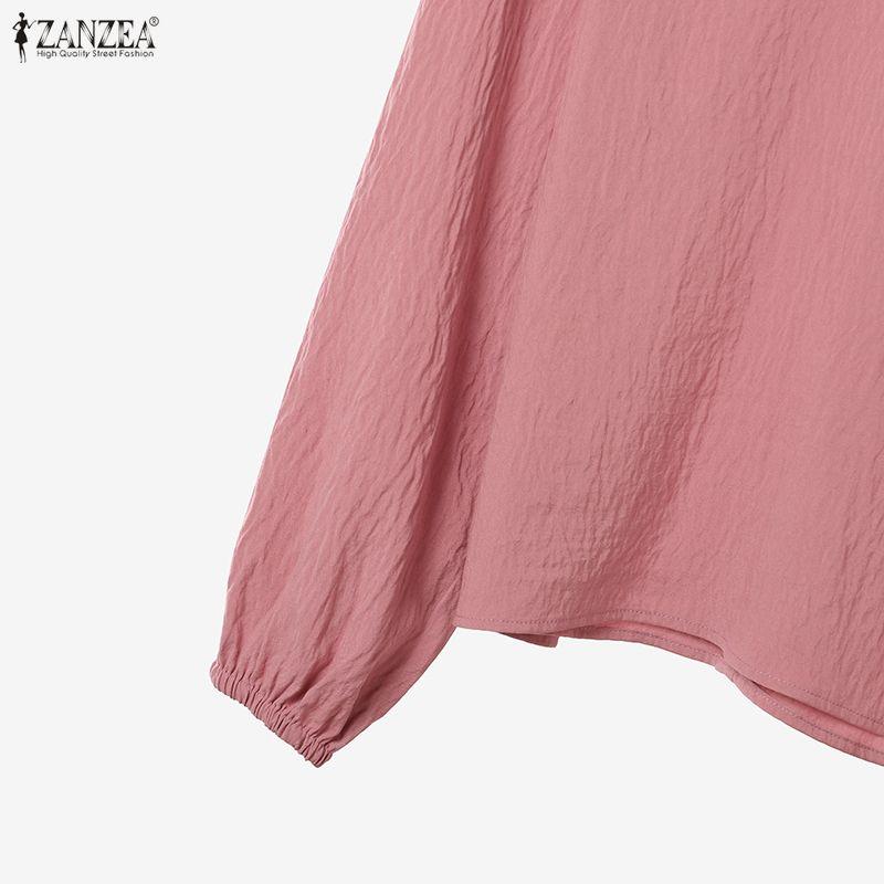 ZANZEA Blouse à manches longues pour femmes et jupes longues Ensembles décontractés deux pièces