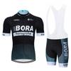 Mens Cycling Jersey Set Short Sleeve Breathable Quick Dry Mountain Bike Apparel