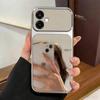 Case for TECNO SPARK Go 2,POP 10 4G,infinix SMART 20 10 Trending Big Window Cover Mirror Phone Casing