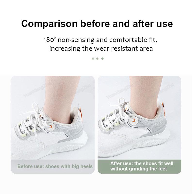5D Anti-wear Feet Heel Protectors Comfort Heel Sticker Shoe Pads Sneaker Men Woman Insoles Adjust Size Cushion Care Inserts