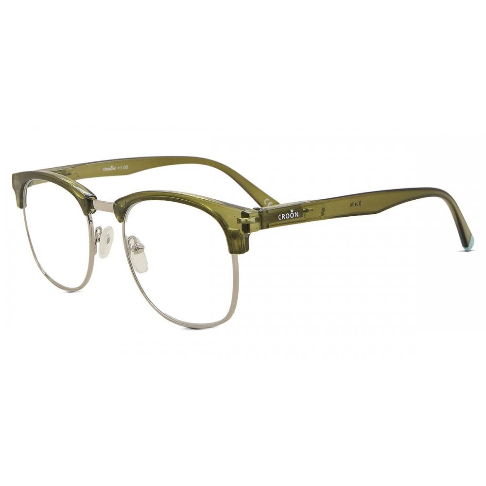 Croon Berlin Army Green Unisex Eyeglasses