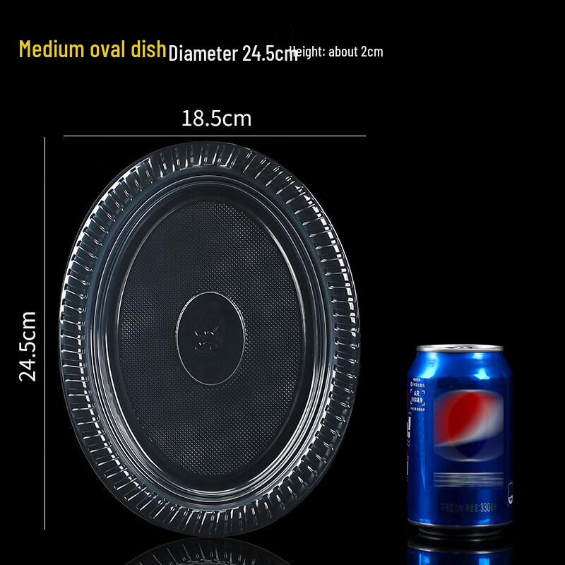 Disposable Round Plastic Plates