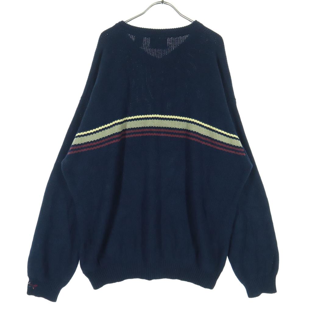 Beauty products GREG NORMAN Long sleeve knit XL Navy Men's Used