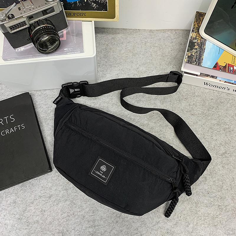 

Summer new fashion breast bag niche dumpling bag sports fanny bag women s messenger women s bag shoulder bag backpack чорний